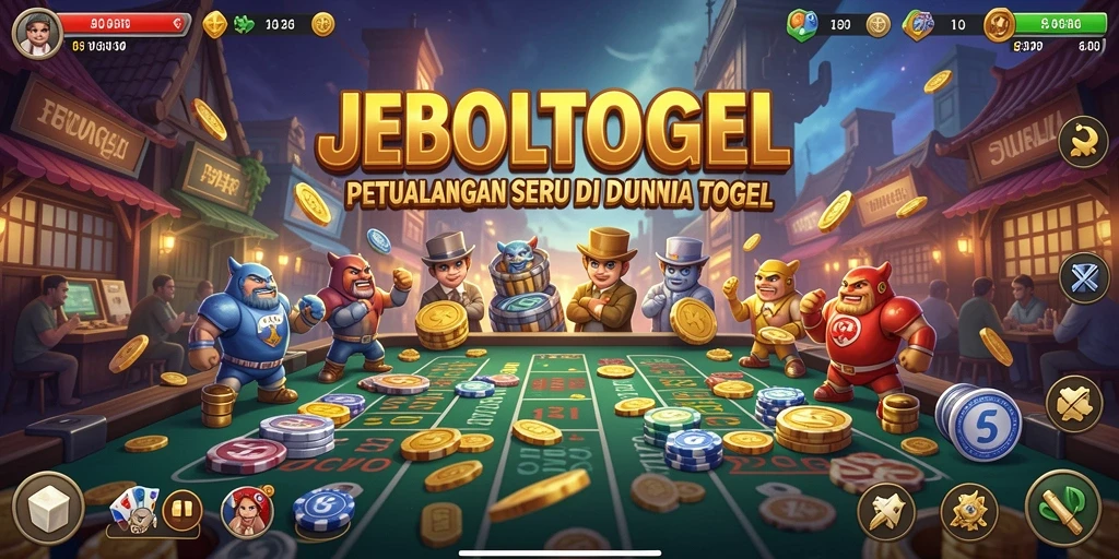 Screenshot gameplay menampilkan momen seru di JEBOLTOGEL.