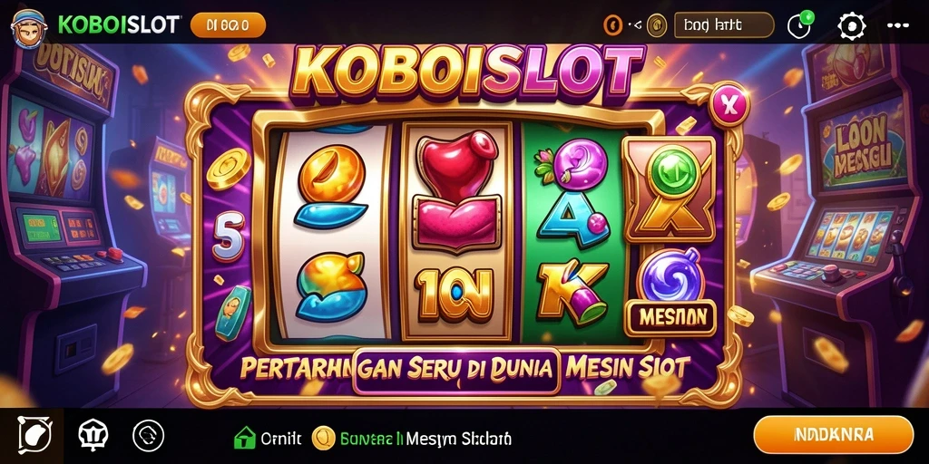 Tampilan gameplay KOBOISLOT yang mendebarkan dalam pertarungan.
