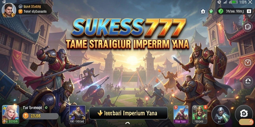 Gameplay intens dan strategi mendalam dalam SUKSES777.
